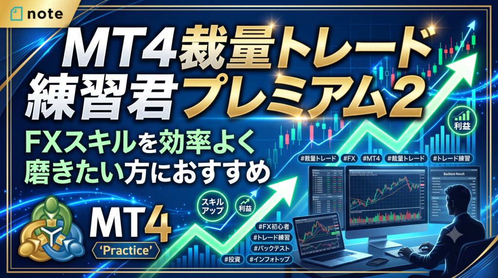 MT4裁量トレード練習君プレミアム2