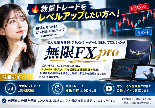 無限FX pro｜裁量トレードをレベルアップ